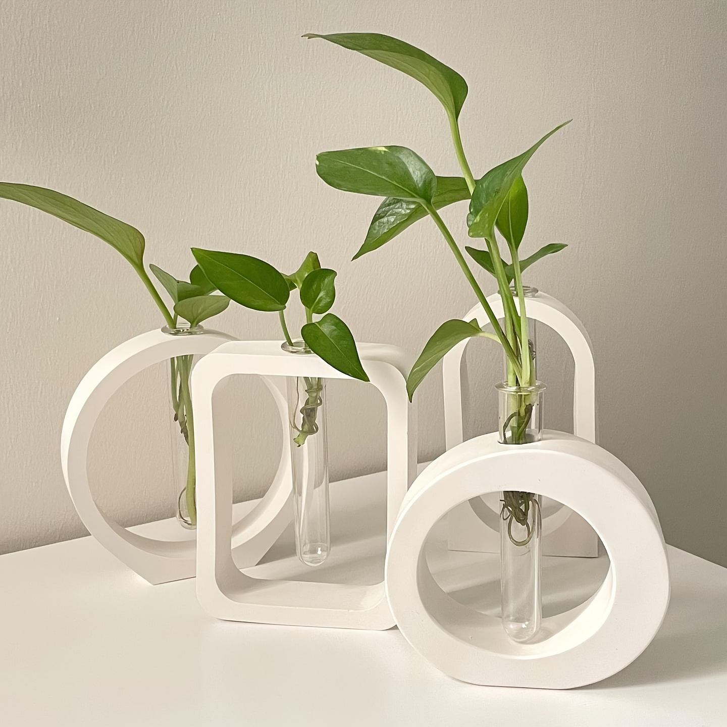 Florist Supply Vases - 4 buah vas bunga cetakan silikon