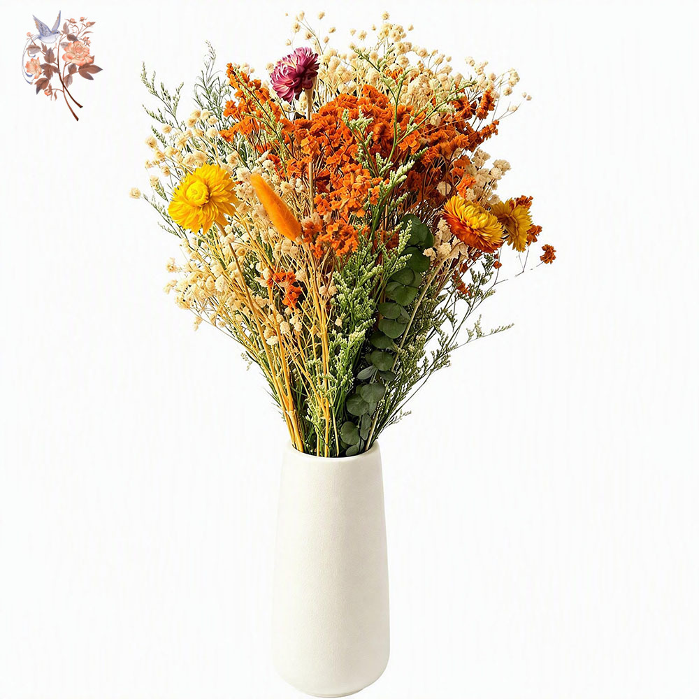 Eucalyptus Preserved - Buket Bunga Kering Musim Gugur, Rumput