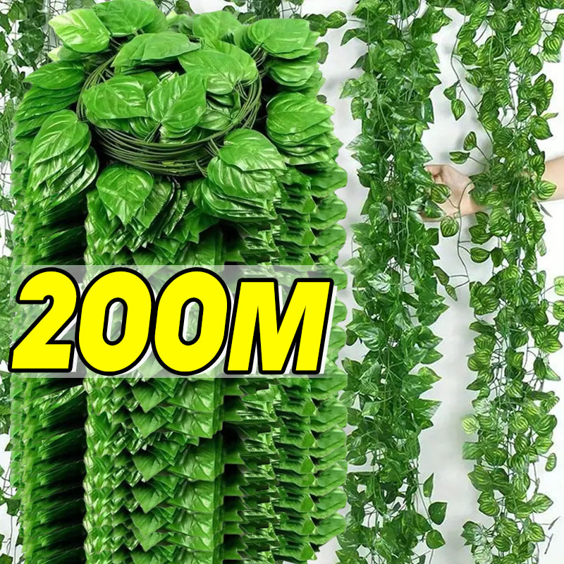 Hijau Buatan Daun Ivy Rotan Da - Preserved Moss Sheet ulasan dan harga