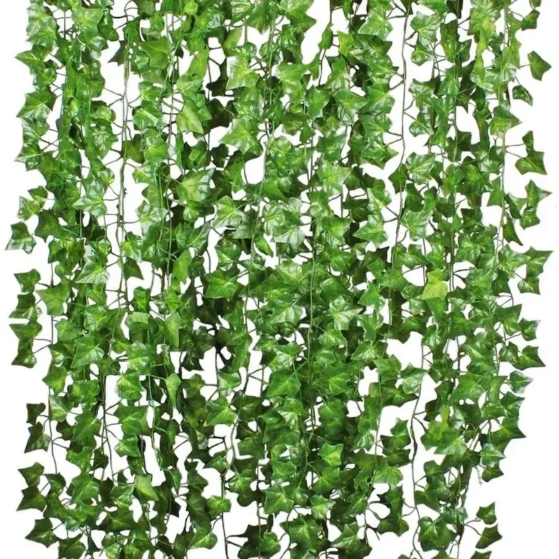 Hijau Buatan Daun Ivy Rotan Da - Preserved Moss Sheet ulasan dan harga