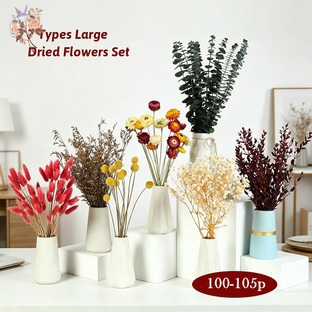 Set Bunga Kering dalam Jumlah  - Florist Flower Supply ulasan dan harga