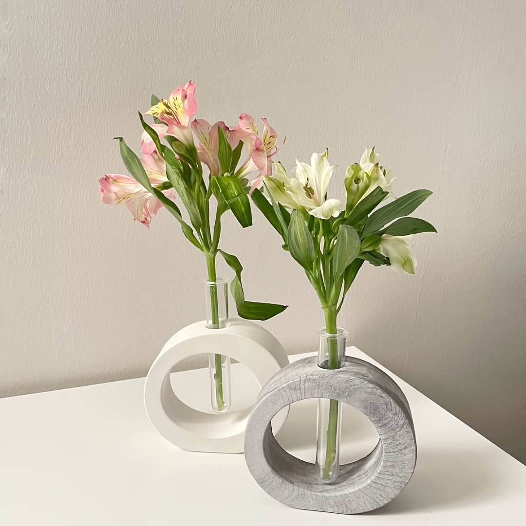 4 buah vas bunga cetakan silik - Florist Supply Vases ulasan dan harga