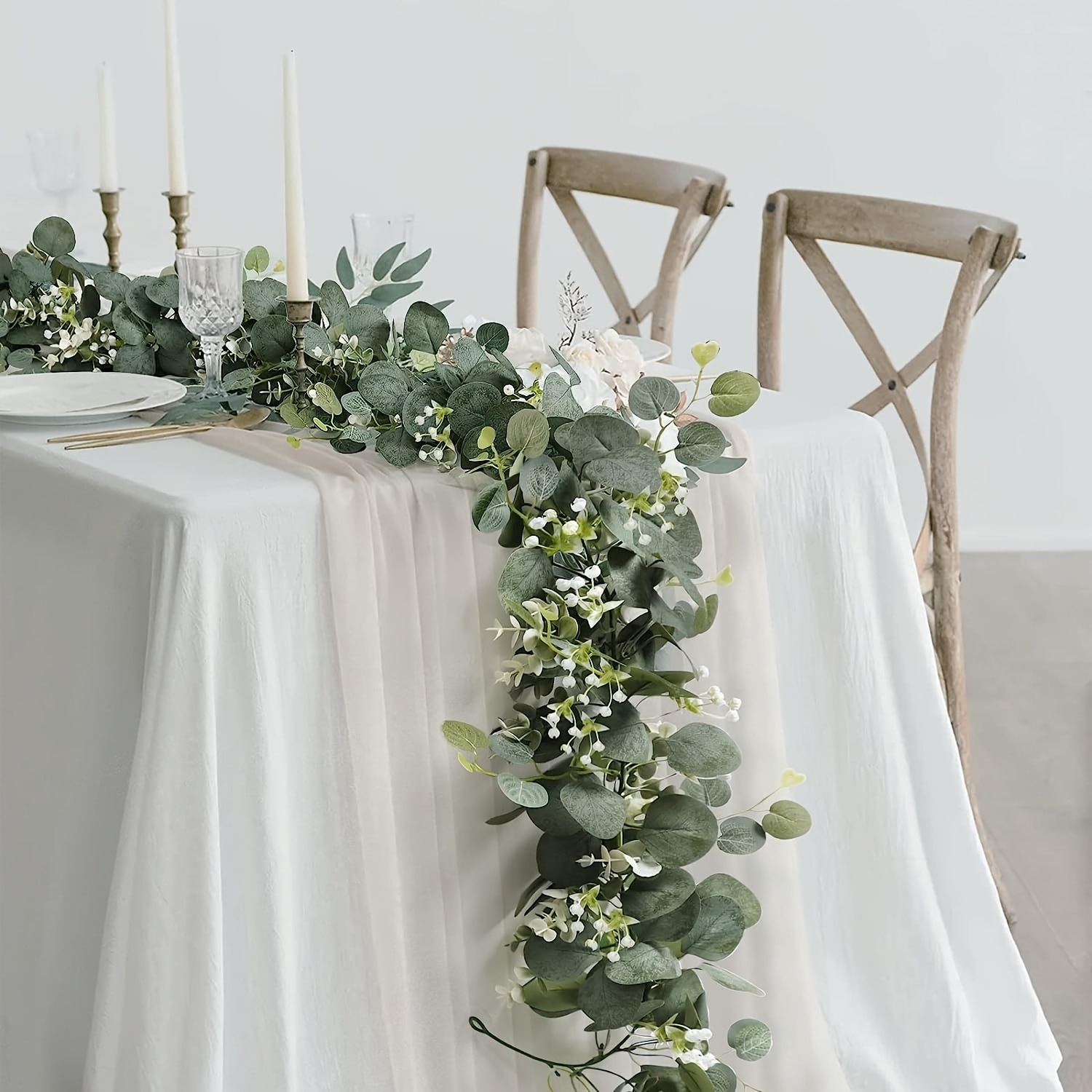 1 Buah Daun Kayu Putih Buatan  - Eucalyptus Preserved ulasan dan harga