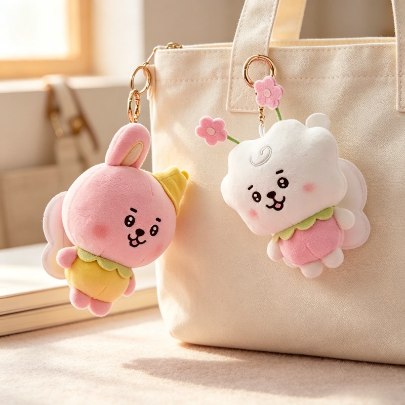 BT21 Seri Bunga Sakura, Boneka - Supply Florist ulasan dan harga