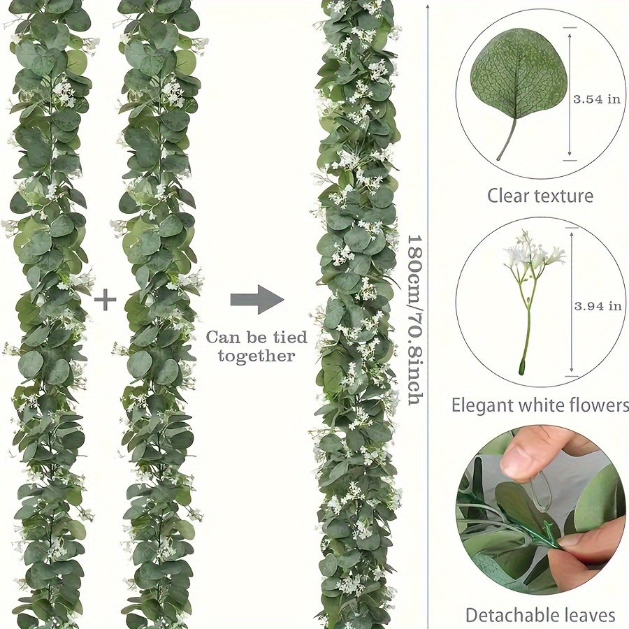 Karangan bunga eukaliptus imit - Eucalyptus Preserved ulasan dan harga