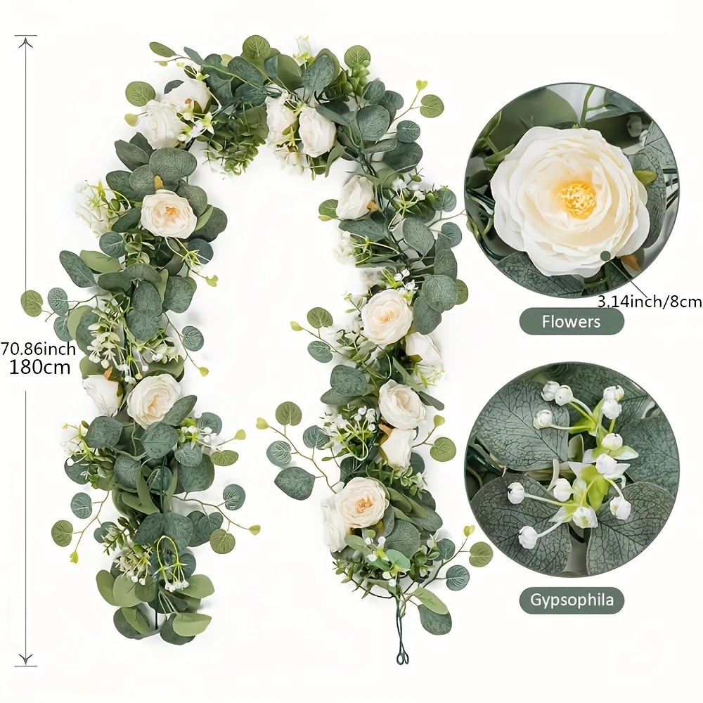 Rangkaian Bunga Eukaliptus dan - Eucalyptus Preserved ulasan dan harga