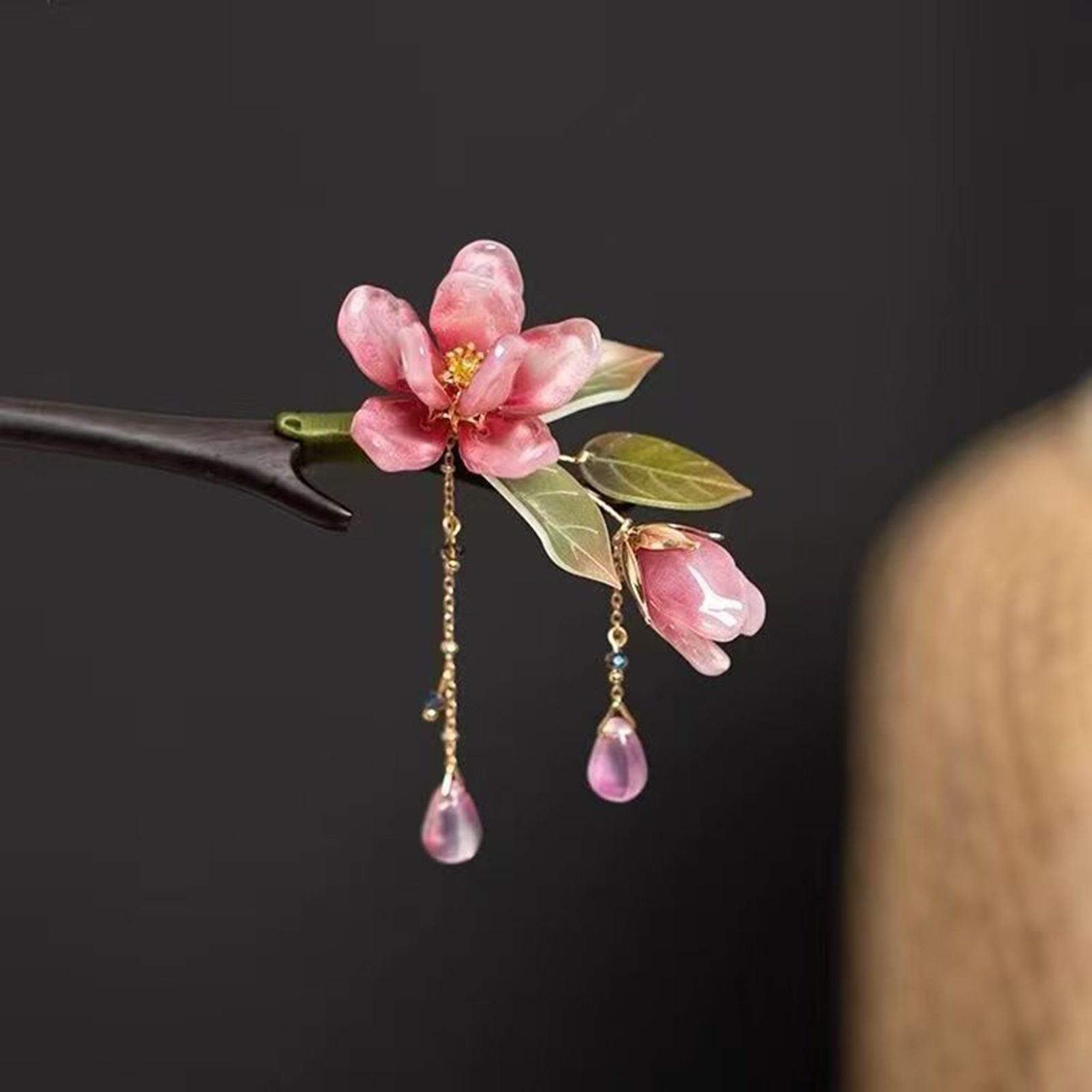 Tusuk Konde Bunga Gaya Cina Je - Supply Florist ulasan dan harga