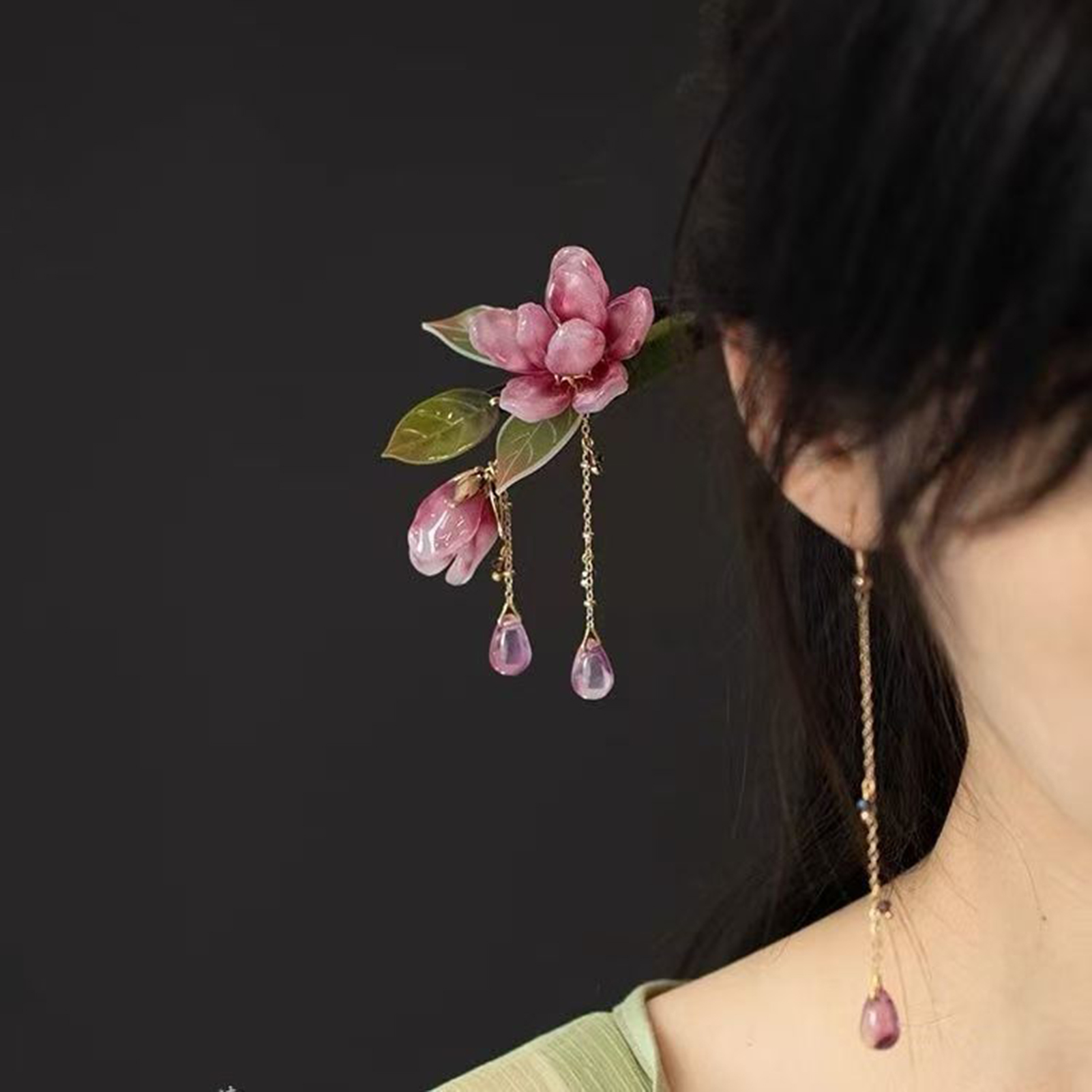 Tusuk Konde Bunga Gaya Cina Je - Supply Florist ulasan dan harga