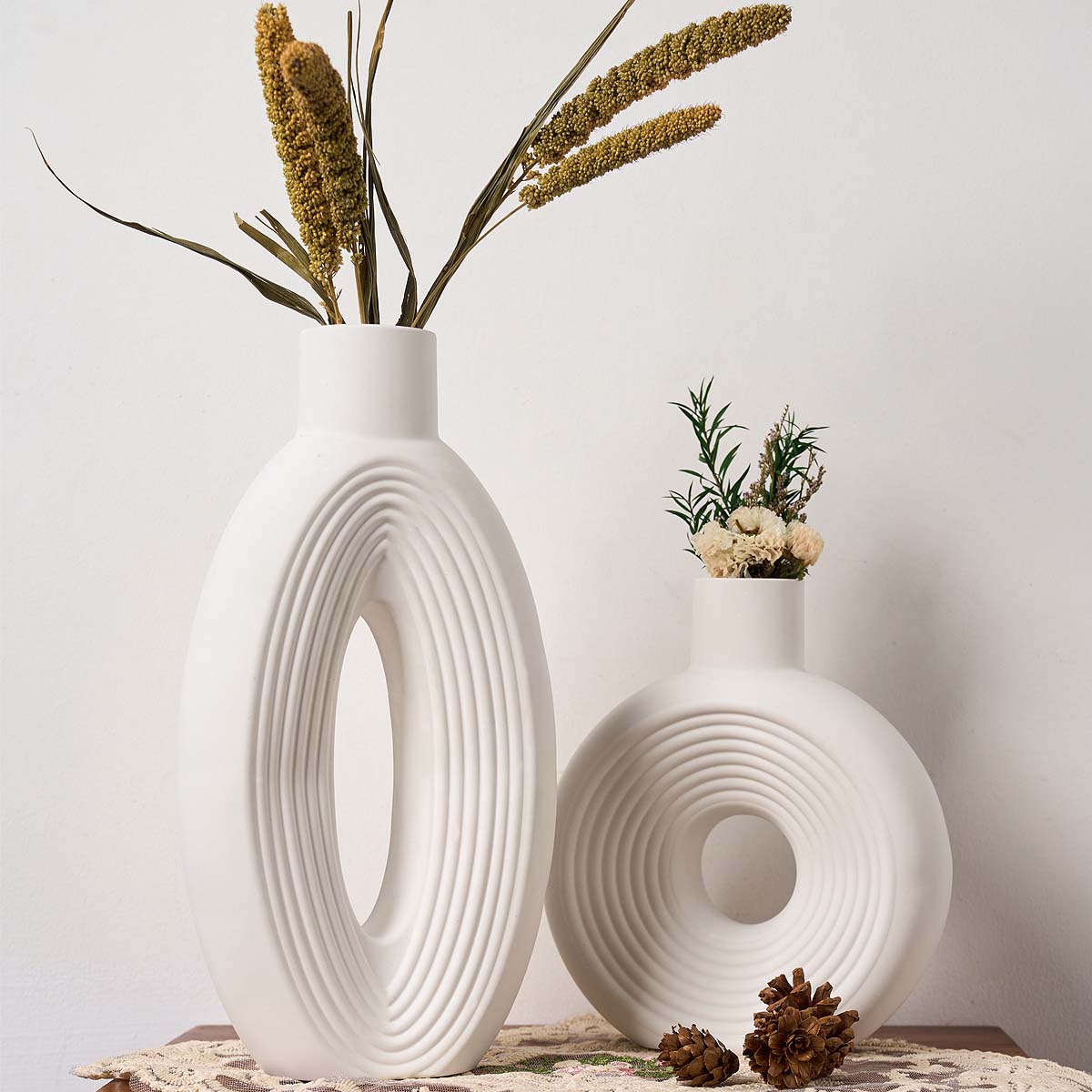 Cetakan Silikon Vas Garis Nord - Florist Supply Vases ulasan dan harga